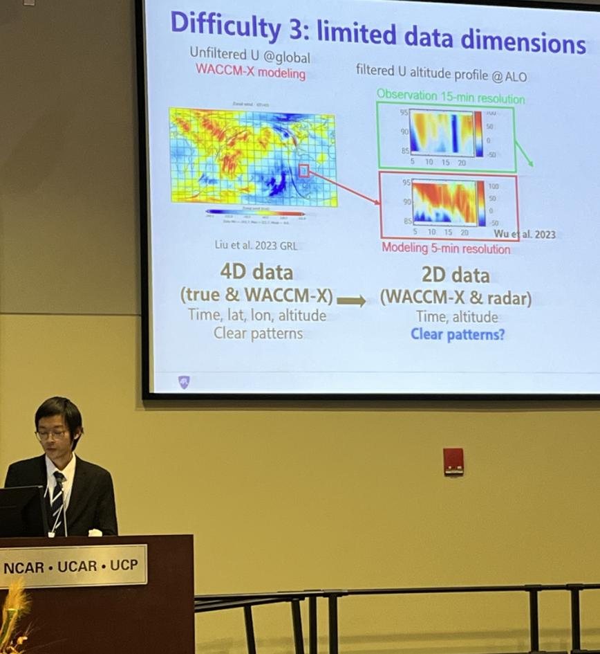 Presenting Hunga-Tonga results at the 4th CGS Workshop.